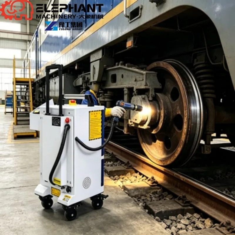 Industrial Laser Paint Remover - Máquina de Limpeza a Laser de