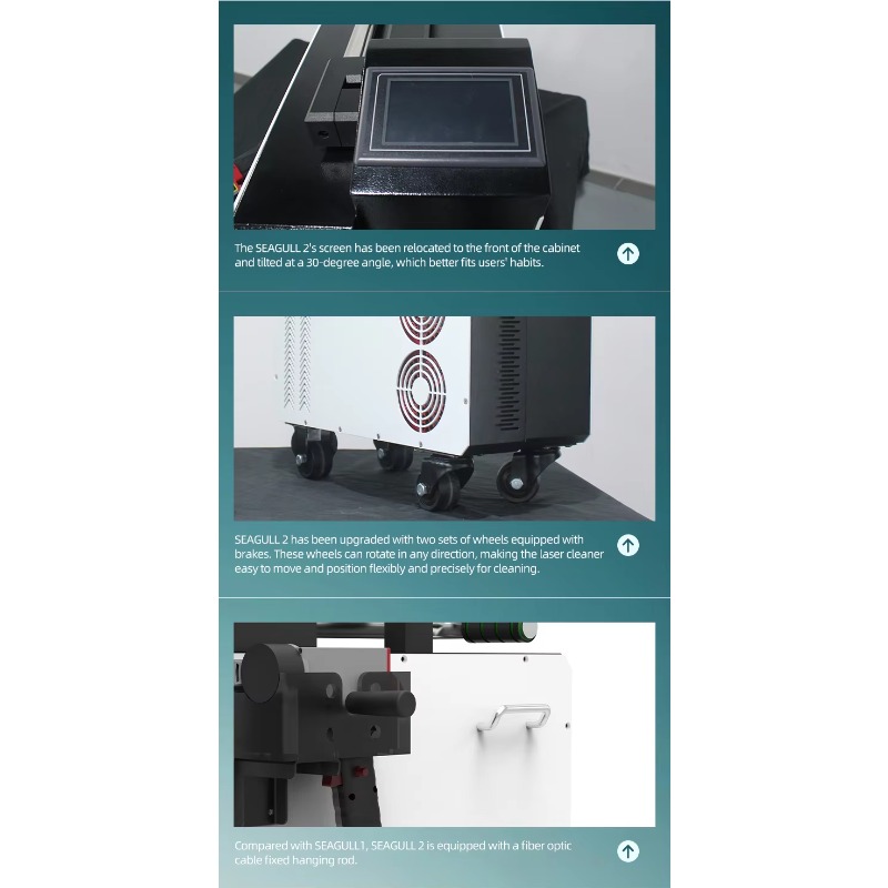 Industrial Laser For Cleaning - Máquina de Limpeza a Laser de