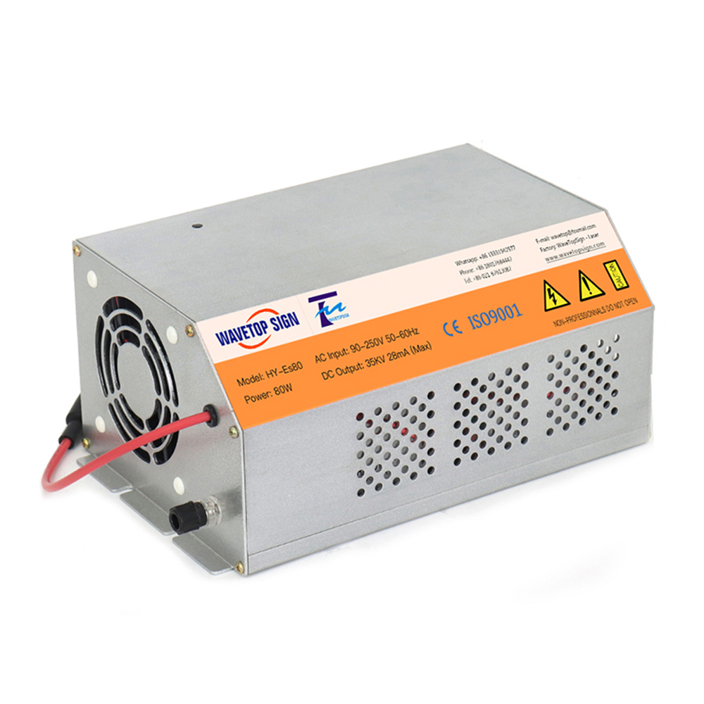 Co2 Laser Engraving Machine - Fonte de alimentação a laser CO2
