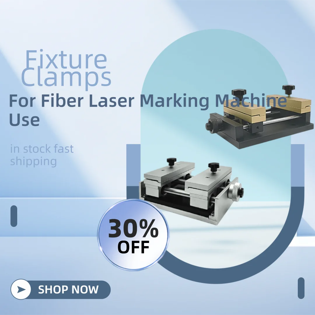 Laser Marking Machine - Grampos de Fixação para Máquina de