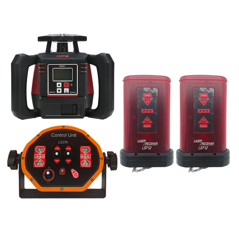 Laser Nivelador Industrial - Sistema de Nivelamento a Laser Duplo