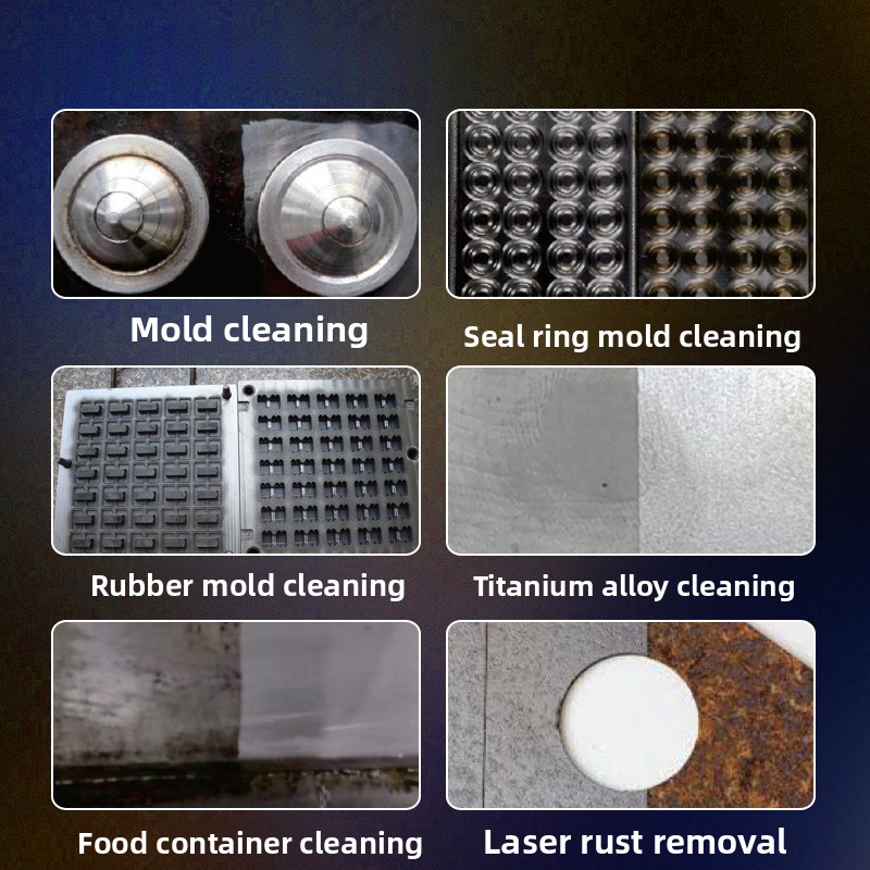 Remoção portátil de ferrugem e - Industrial Laser For Cleaning avaliação e preço