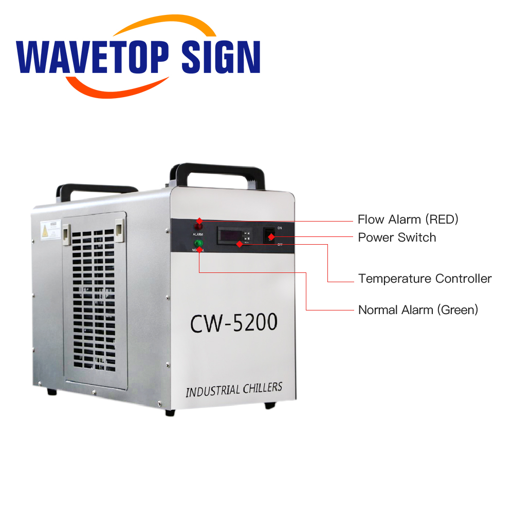 Resfriador de Água Industrial  - Laser Industrial Chiller avaliação e preço