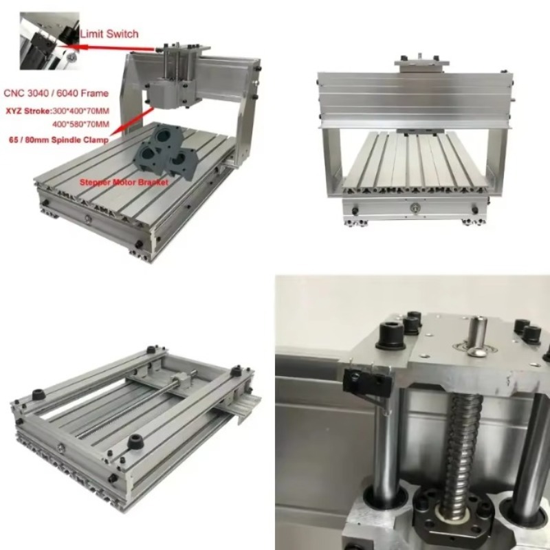 Kit de Estrutura CNC de Alumín - Cnc Router Machine avaliação e preço