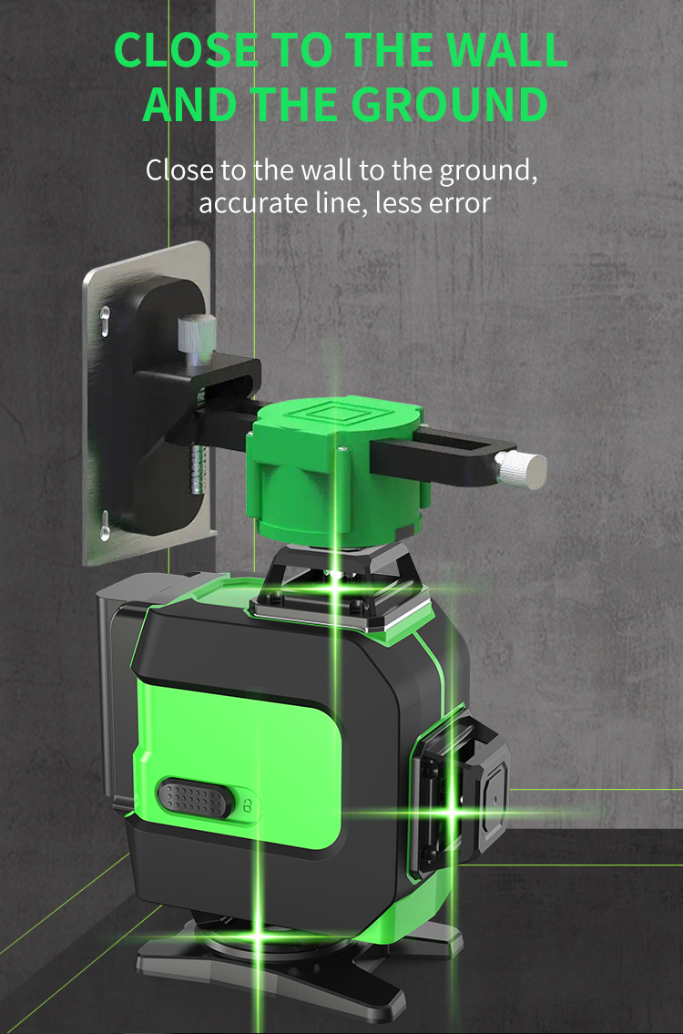 Nível a Laser Verde 4D de 16 L - Laser Nivelador Industrial avaliação e preço