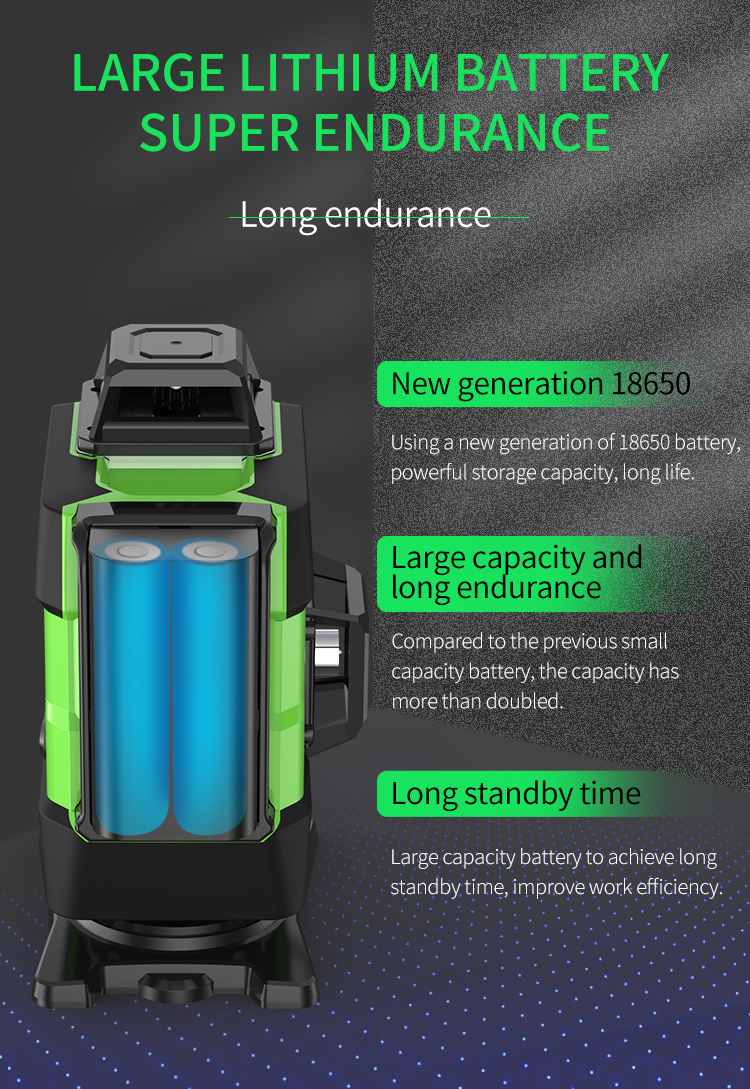 Nível a Laser Verde 4D de 16 L - Laser Nivelador Industrial avaliação e preço